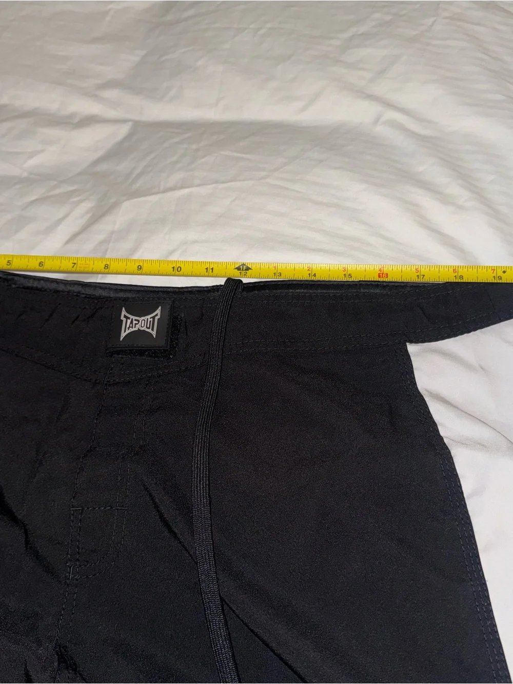 Tapout Black and White Kids Training Shorts